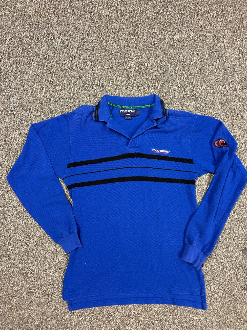Medium Polo Sport Ralph Lauren rugby shirt with patch P